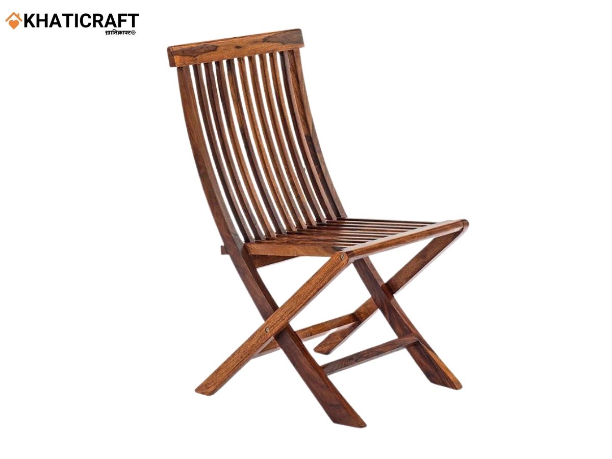 Navi Solid Wood Sheesham Foldable Chairs