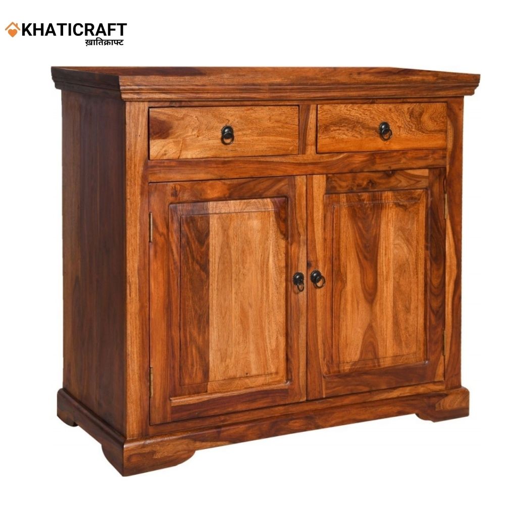 Nitya 3 Feet Solid Wood Sheesham Sideboard