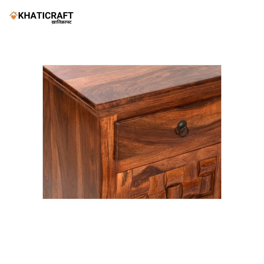 Niwar Solid Wood Sheesham Sideboard