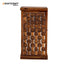 Niwar Single Door Solid Wood Sheesham Bar Cabinet