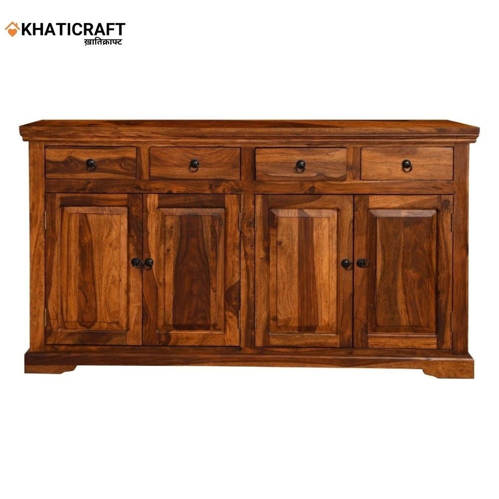 Nitya 6 Feet Solid Wood Sheesham Sideboard