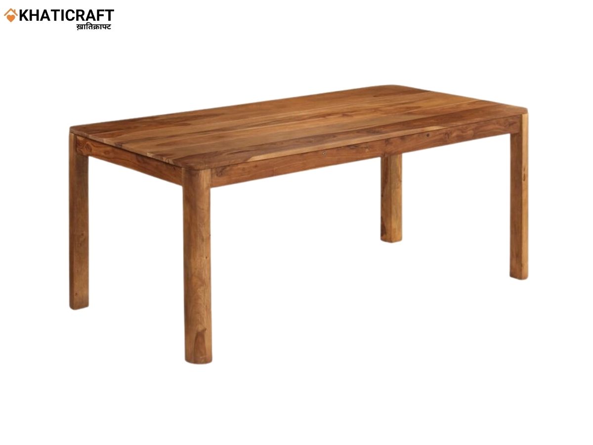 Rami Solid Wood Sheesham 6 Seater Dining Table