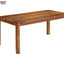 8 seater wooden dining table