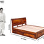 Rami Solid Wood Sheesham Bed