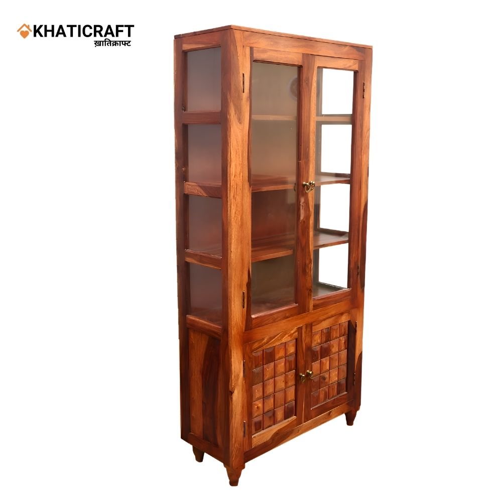 Stupa Solid Wood Sheesham Bookshelf