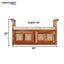 Swarn Solid Wood Sheesham Settee