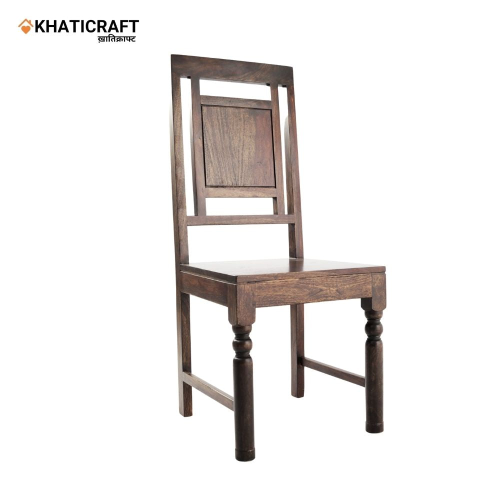 Tamra Solid Wood Sheesham Chair Set (2 Pcs)