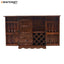 Tamra Double Door Solid Wood Sheesham Bar Cabinet