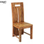 Tika Solid Wood Sheesham Chair Set (2 Pcs)