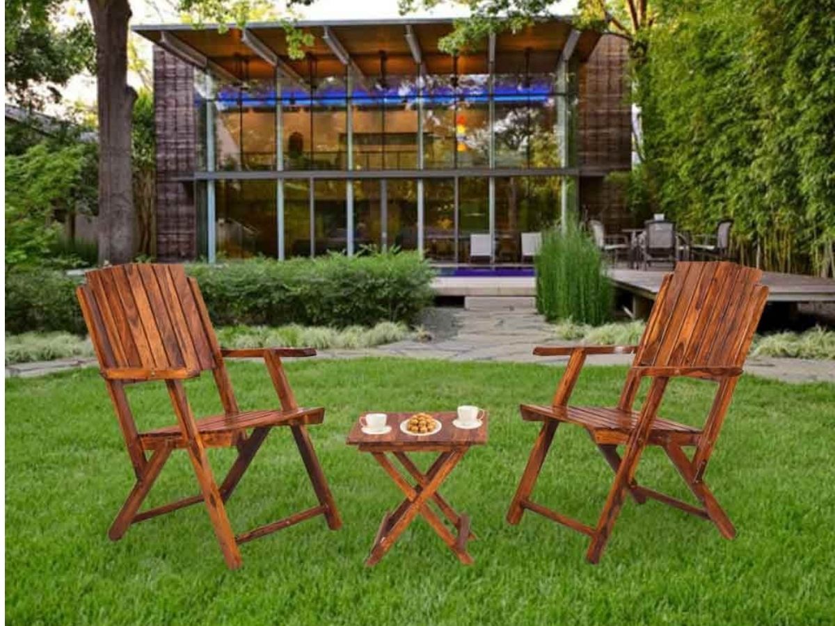 Vina Sheesham Wood Folding Chair