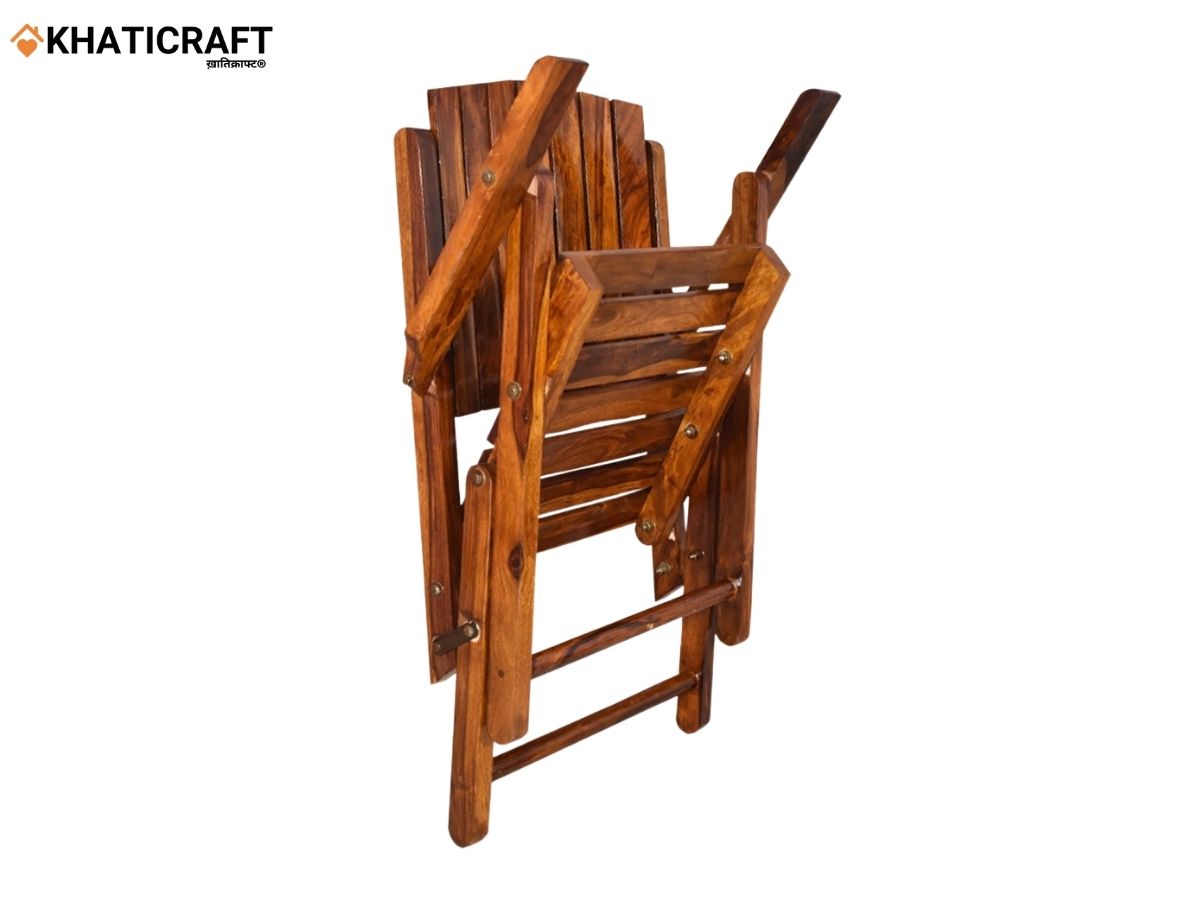 Vina Sheesham Wood Folding Chair
