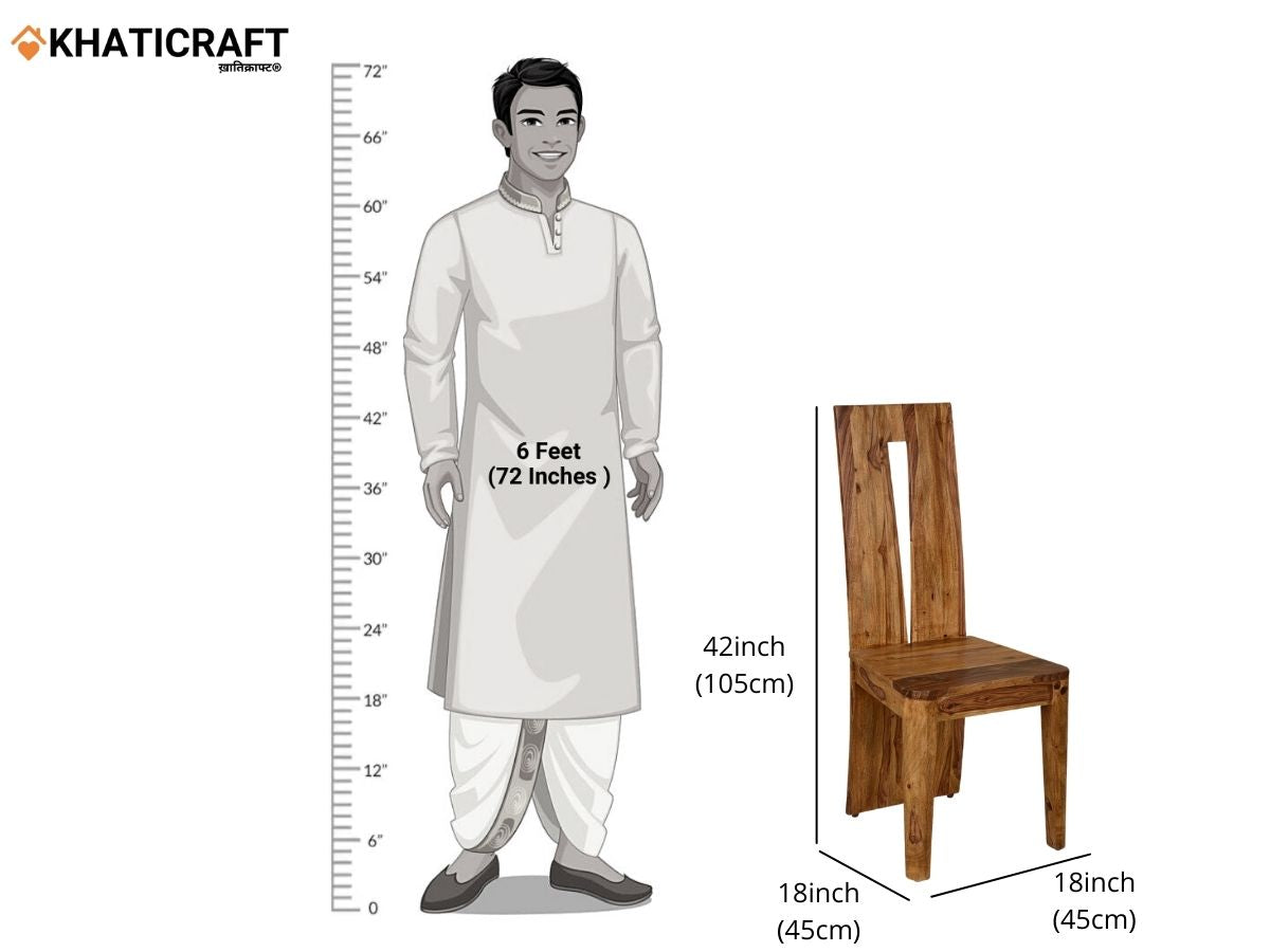 Vina Solid Wood Sheesham Chair Set