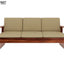 Vitra Solid Wood Sheesham 5 Seater Sofa