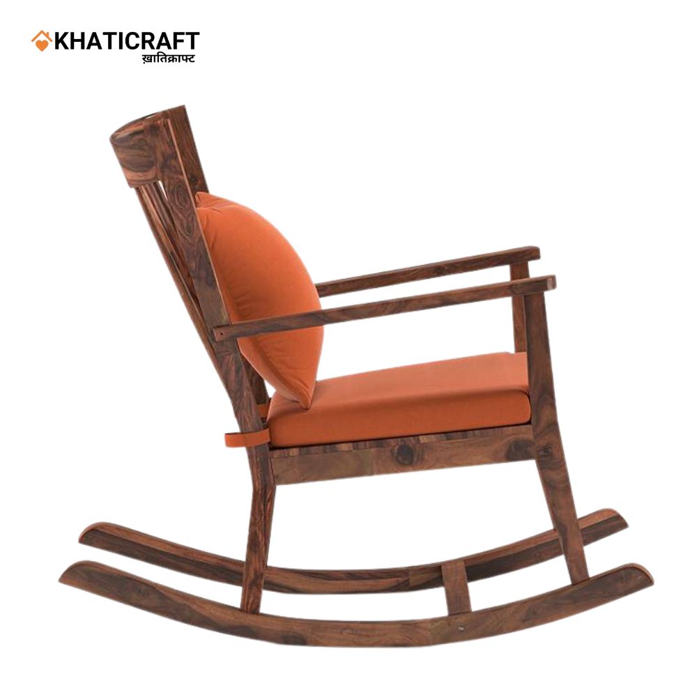 Ziya Solid Wood Sheesham Rocking Chair