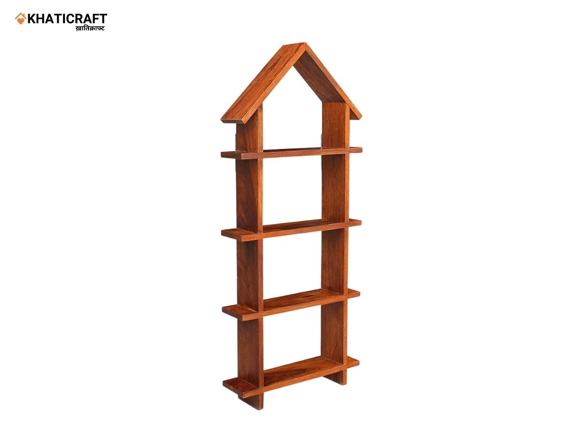 Zoha Solid Wood Sheesham Wallshelf