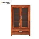 Ziya Solid Wood Sheesham Bookshelf-2