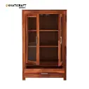 Ziya Solid Wood Sheesham Bookshelf-3