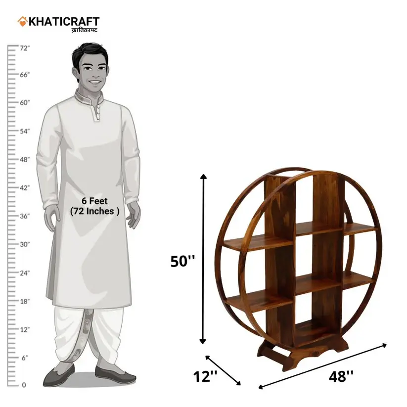 Chakra Book Shelves-KCBSF-1008-5