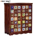 Chitra Double Door  Bar Cabinet-2