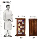 Chitra Single Door Bar Cabinet-Dimension-6