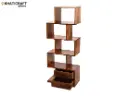 Aira-II Solid Wood Sheesham Bookshelf-1.webp