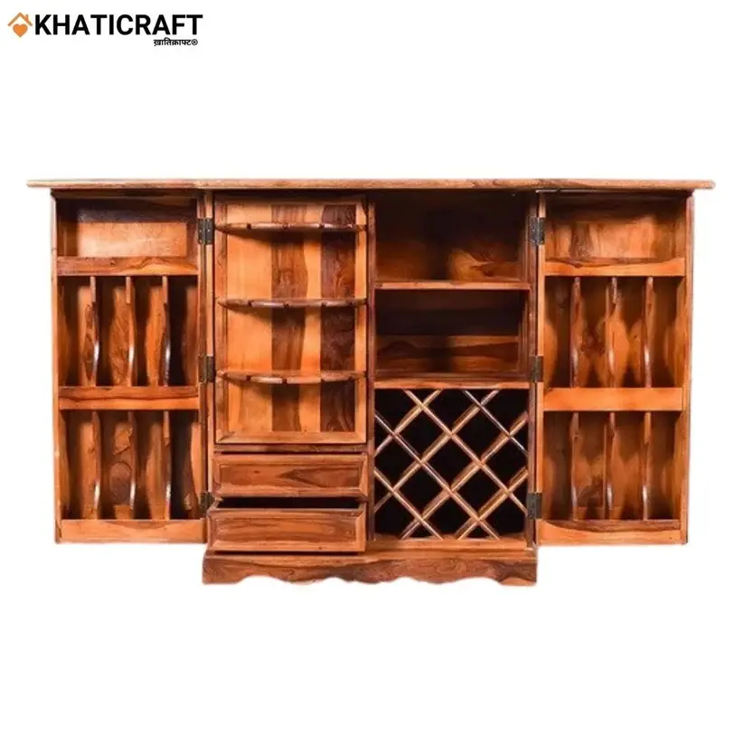 Stupa Double Door Bar Cabinet-7