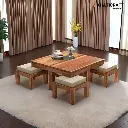 Sara Nested Coffee Table (1+4)-Primary