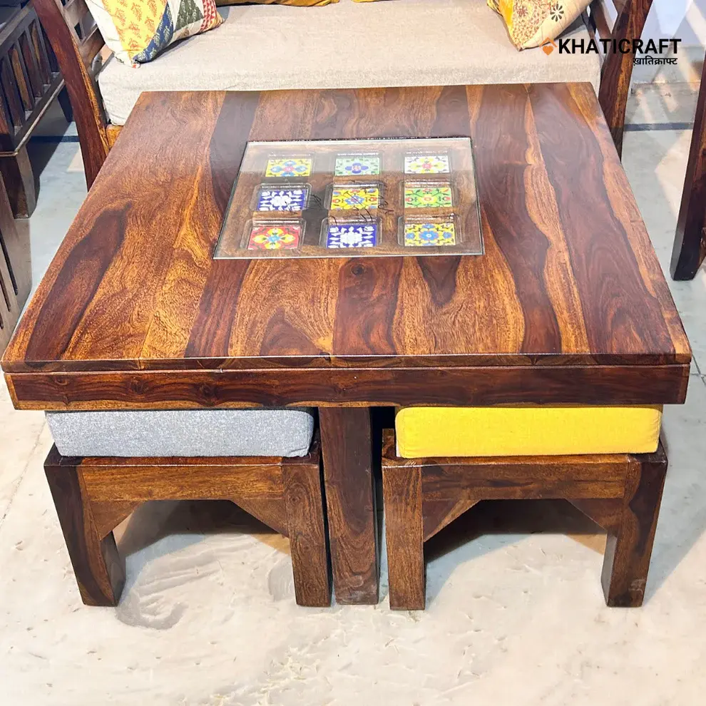 Chitra Nested Coffee Table (1+4)-1