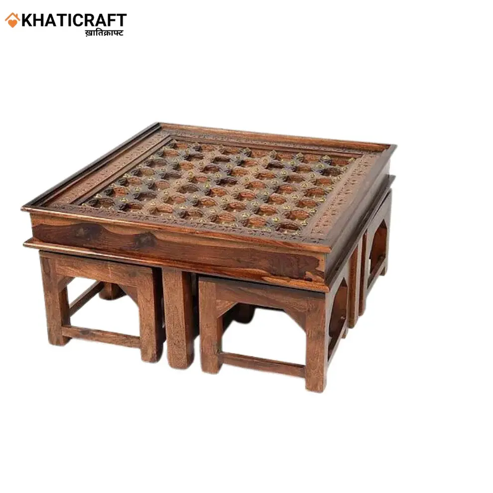 Tamra Nested Coffee Table (1+4)-2