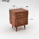 Giri Bedside Table