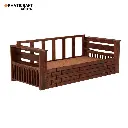 Molai Sofa Cum Bed in solid wood sheesham by Khaticraft (5)