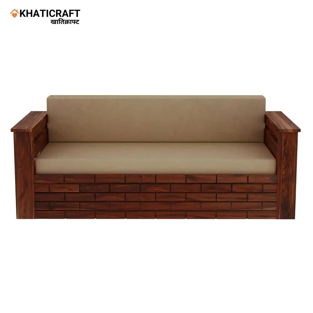 Molai Sofa Cum Bed in solid wood sheesham by Khaticraft (4).webp
