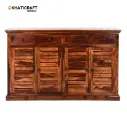 Dhara-3 Solid Wood Sheesham Shoe Rack-2
