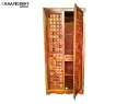 Stupa Solid Wood Wardrobe