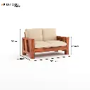 Dhara 2 Seater Sofa-6