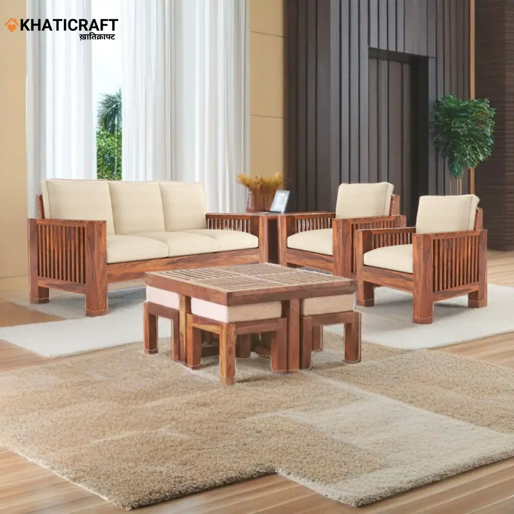 Dhara 5 Seater Sofa (3+1+1)-1