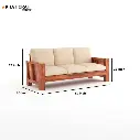 Dhara 3 Seater Sofa-8