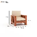 Dhara 1 Seater Sofa-9