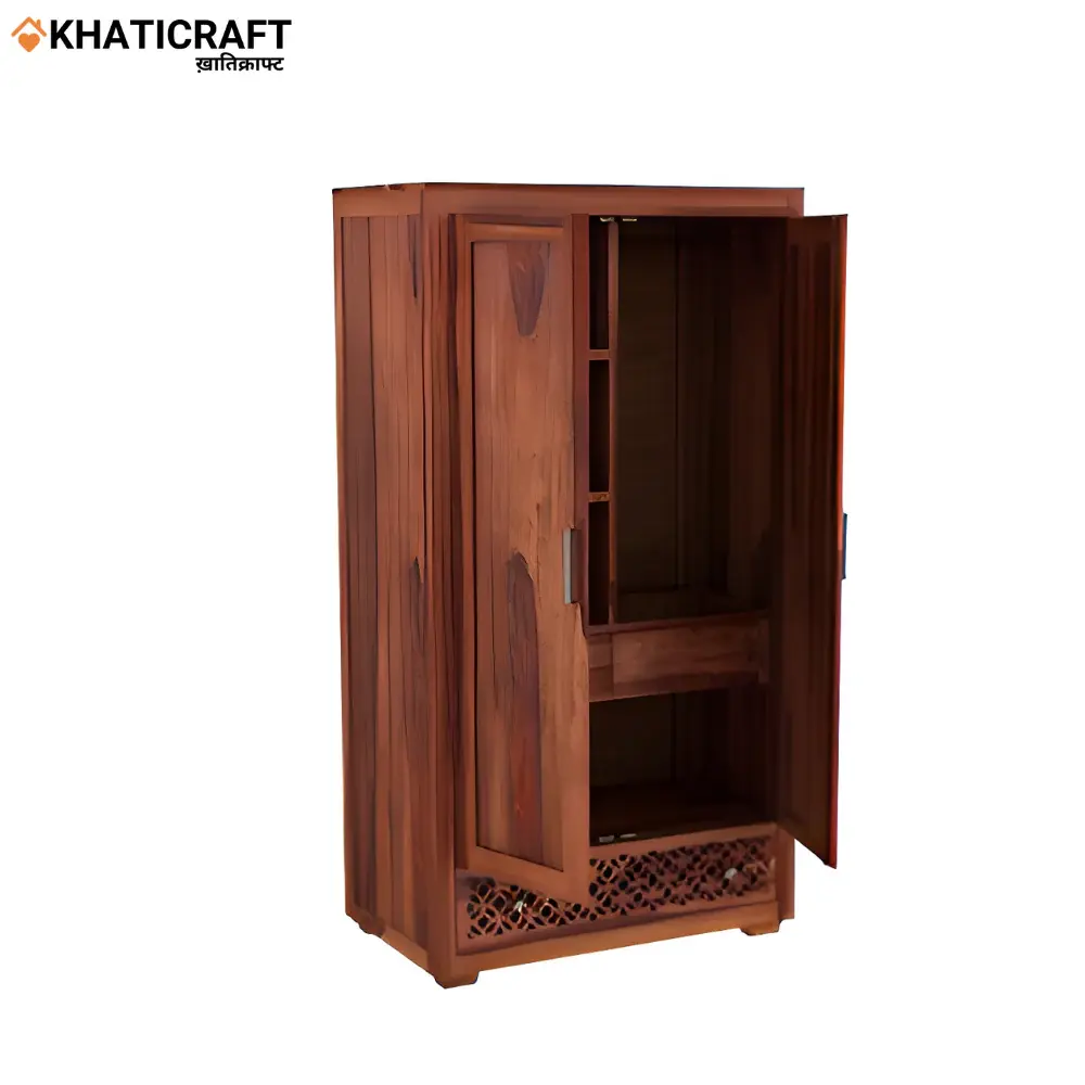 Mira Solid Wood Wardrobe