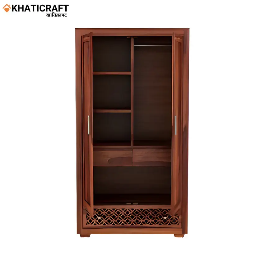 Mira Solid Wood Wardrobe