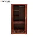 Mira Solid Wood Wardrobe