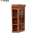 Ziya Solid Wood Sheesham Corner Cabinet(TOP)-2