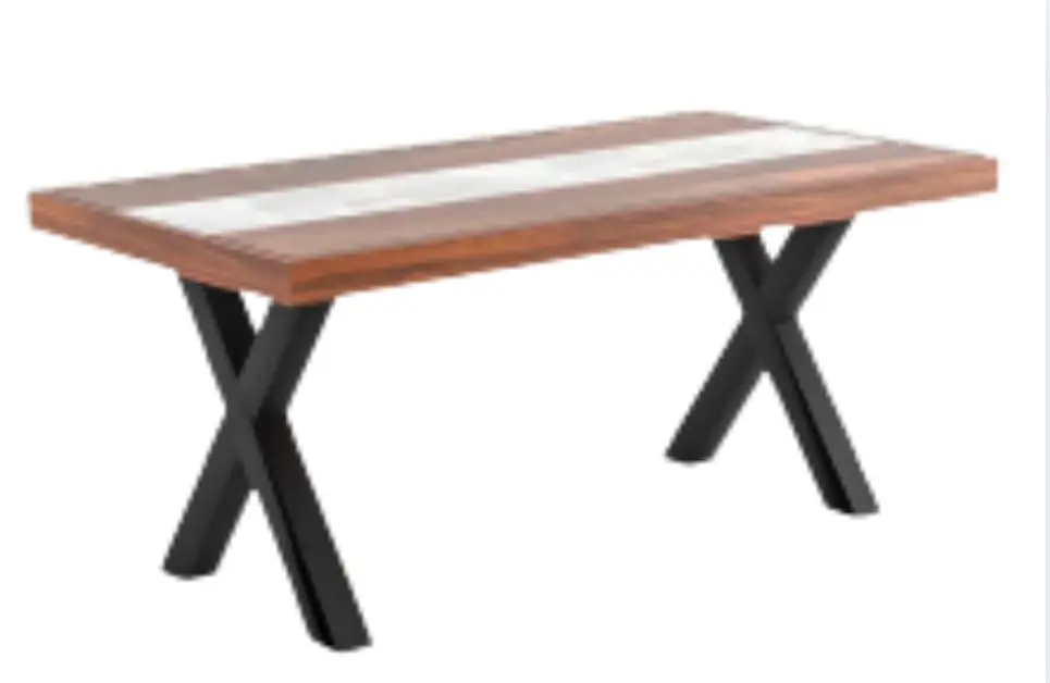 AKIRA 6 Seater Dining table with Marble