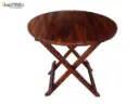 Tavi Solid Wood Sheesham Foldable Table By khaticraft (1).webp