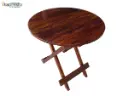 Tavi Solid Wood Sheesham Foldable Table By khaticraft (2).webp
