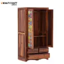 Chitra Solid Wood Wardrobe