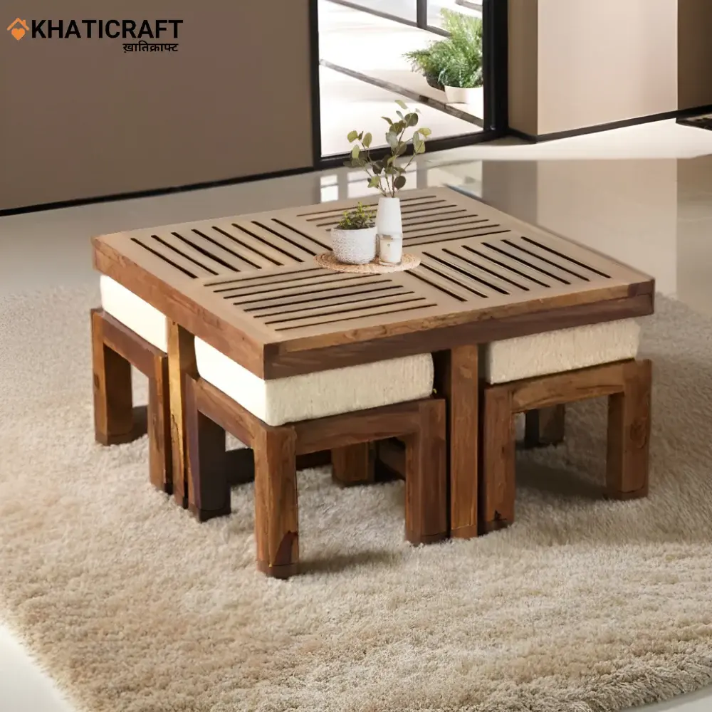 Dhara Nested Coffee Table (1+4)-Primary