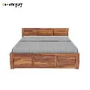 HINA SOLID WOOD BED