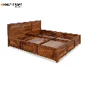 HINA SOLID WOOD BED