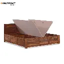 HINA SOLID WOOD BED